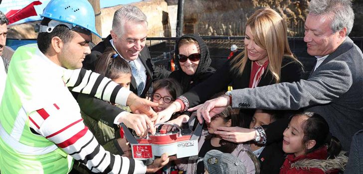 MERKEZEFENDİ’DE İLK KREŞİN TEMELİ SEVİNDİK’TE ATILDI