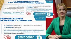 MERKEZEFENDİ BELEDİYESİ MANGALA TURNUVASI DÜZENLİYOR