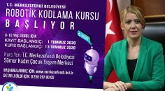 MERKEZEFENDİ BELEDİYESİ ROBOTİK KODLAMA KURSU AÇIYOR