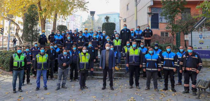 BAŞKAN ZOLAN YASAKTA ÇALIŞMALARI İNCELEDİ