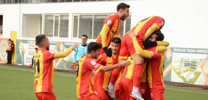 KIZILCABÖLÜKSPOR’DAN ÇANKAYA’YA TEK KURŞUN: 0-1