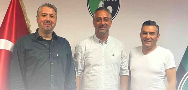 DENİZLİSPOR’DA MAVİOĞLU GÖREVE BAŞLADI