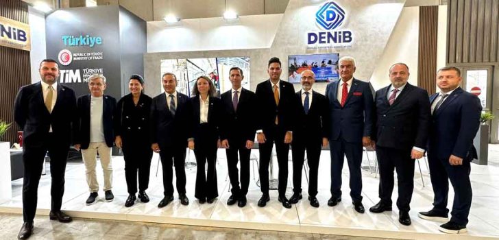 DENİB, FUARDA DOĞAL TAŞ SEKTÖRÜNÜ TEMSİL EDİYOR