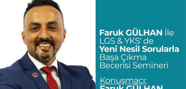 MERKEZEFENDİ’DE LGS VE YKS İÇİN HAZIRLIK SEMİNERİ