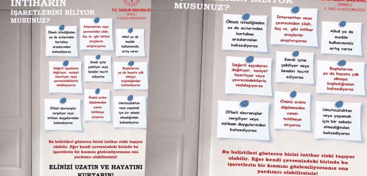 “İNTİHAR HALK SAĞLIĞI SORUNUDUR”