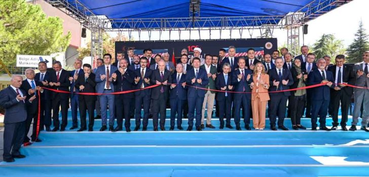 BAKAN TUNÇ, BAM BİNASININ AÇILIŞINI YAPTI