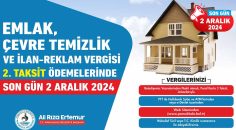 PAMUKKALE’DE 2. VERGİ ÖDEME DÖNEMİ BAŞLADI