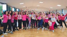 ZUMBA VE PLATES DERSİ ALAN KADINLARA SUNUM YAPILDI