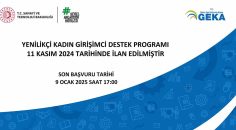 GEKA, 2024 YENİLİKÇİ KADIN GİRİŞİMCİ DESTEK PROGRAMI’NI İLAN ETTİ