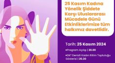 MERKEZEFENDİ BELEDİYESİ’NDEN 25 KASIM’A ÖZEL ETKİNLİK