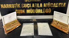 BAKLAVANIN İÇİNDEN UYUŞTURUCU ÇIKTI